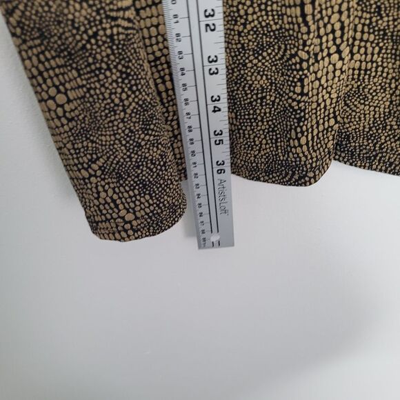 Vintage 90s y2k brown black grunge partial button maxi midi skirt size small - Picture 6 of 6